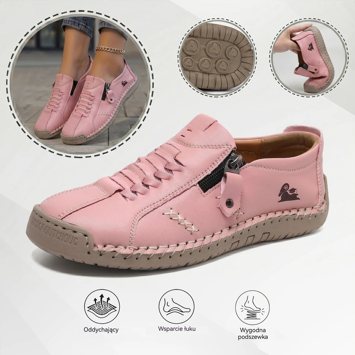 🔥 Buty ortopedyczne flemat® | Najwygodniejsze i najpopularniejsze w Polsce skórzane buty w 2026 roku, łagodzące ból i ułatwiające chodzenie | Odpowiednie zarówno dla kobiet, jak i mężczyzn.